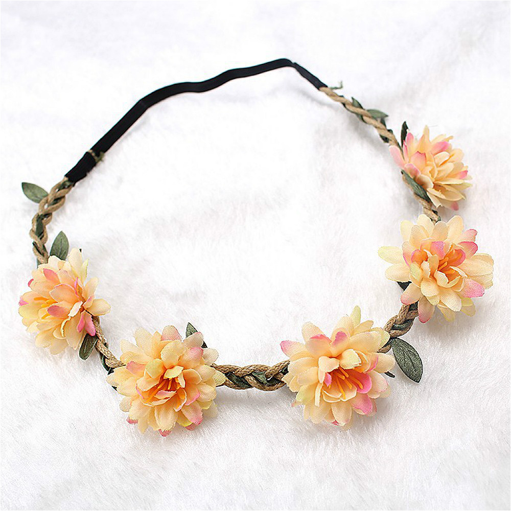 Wedding Supply Store - Kadın düğün çiçek bandı kızlar Boho
