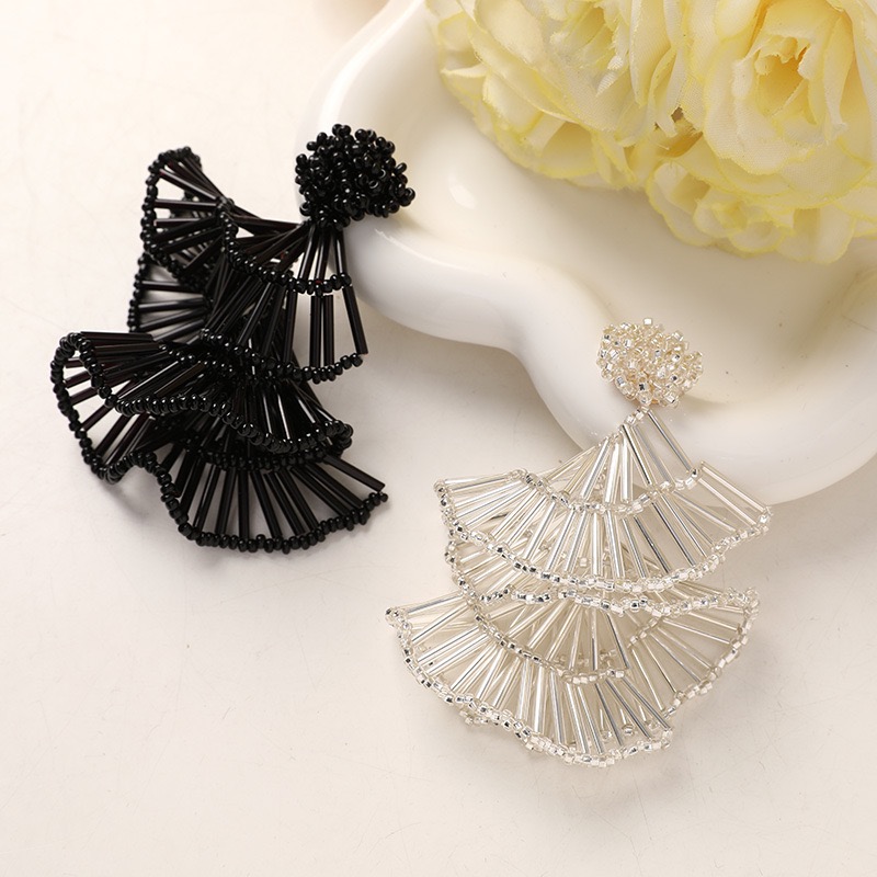 Siyah Cam Boncuk Boncuklu Fan  - Supplier Wedding incelemesi ve fiyatı