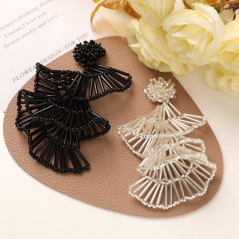 Siyah Cam Boncuk Boncuklu Fan  - Supplier Wedding incelemesi ve fiyatı