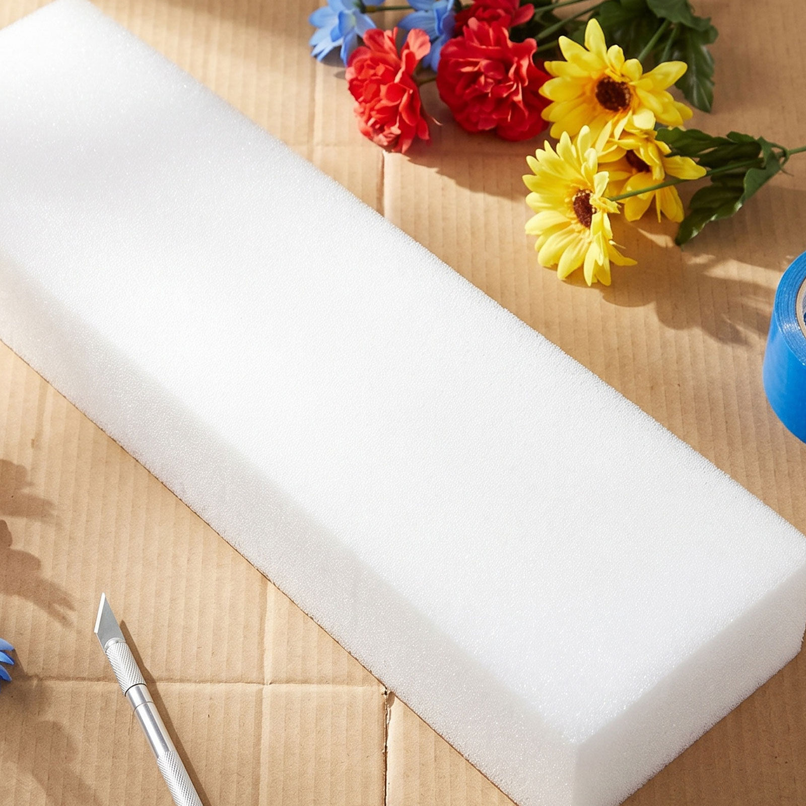 4 adet çiçek köpük blokları el - Wedding Support incelemesi ve fiyatı