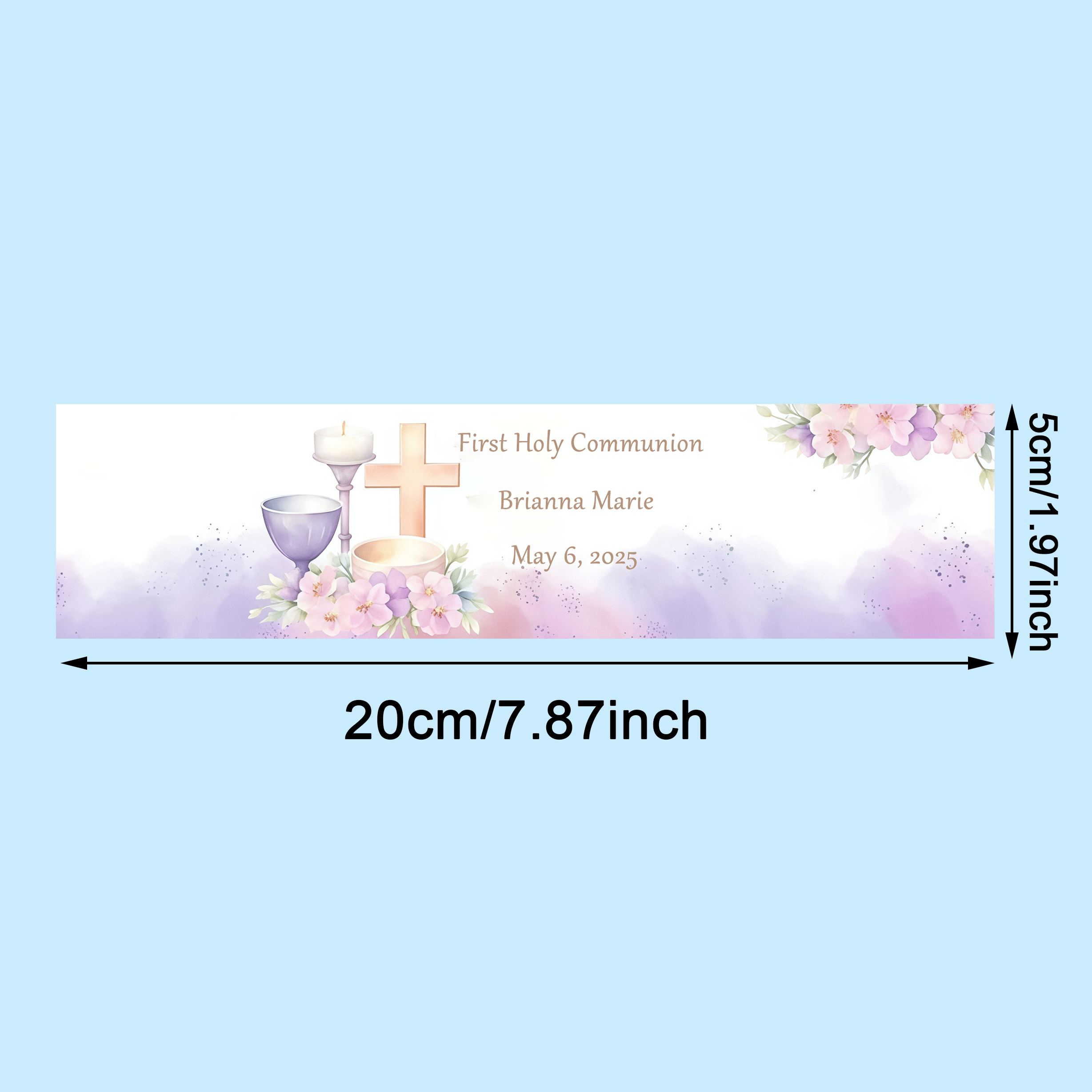 Özel İlk Komünyon Su Şişesi Çı - Wedding Packaging incelemesi ve fiyatı