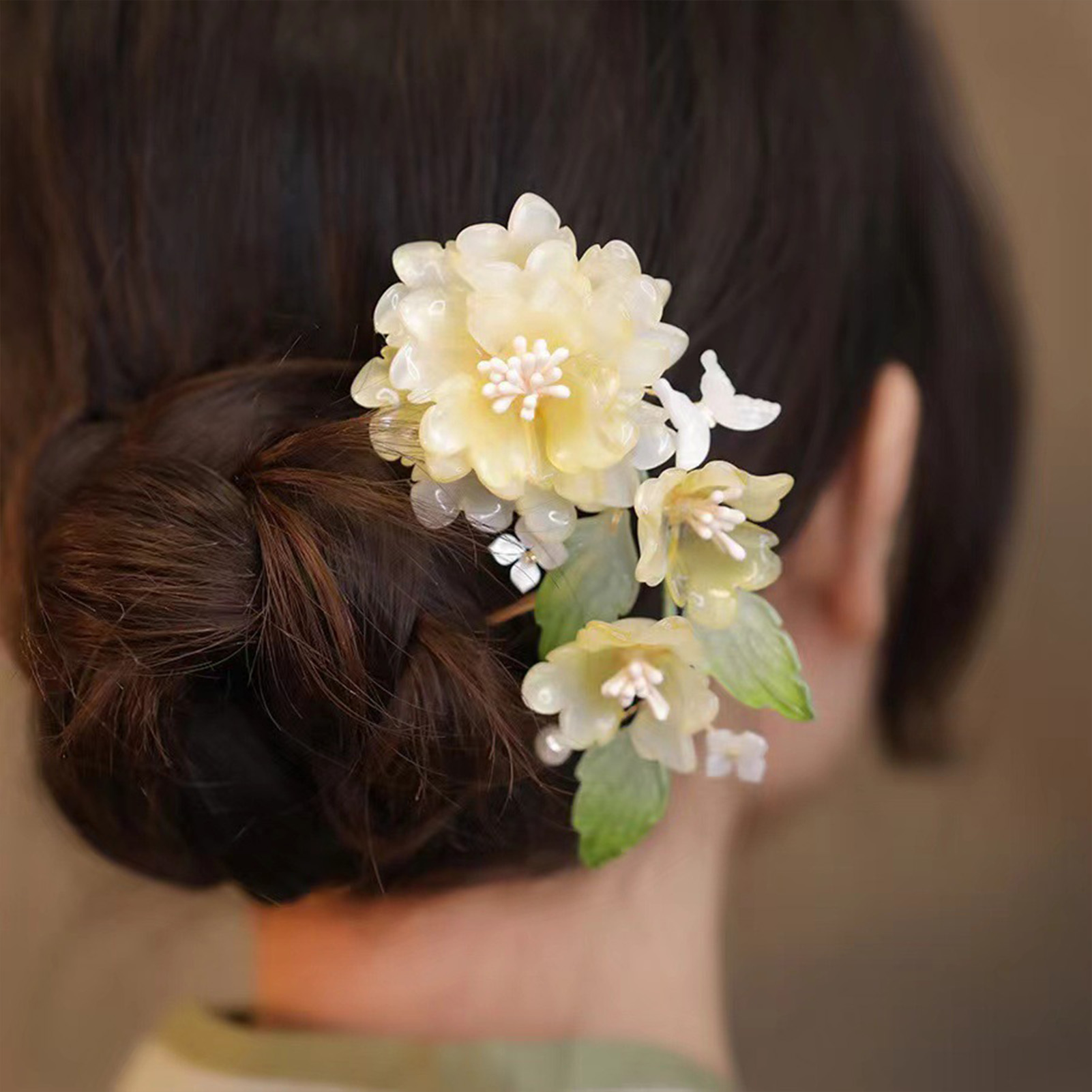 Çiçek U-şekilli saç tokası Çin - Wedding Supply Store incelemesi ve fiyatı