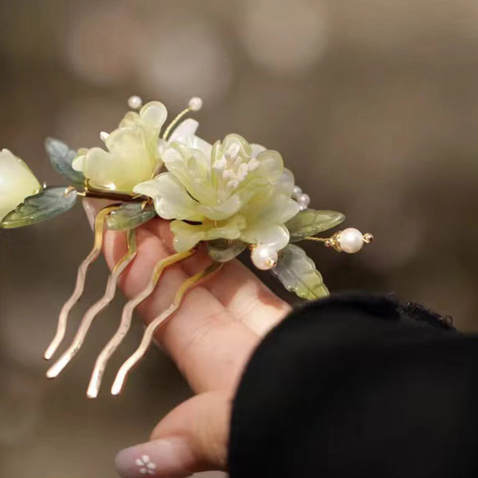 Çiçek U-şekilli saç tokası Çin - Wedding Supply Store incelemesi ve fiyatı
