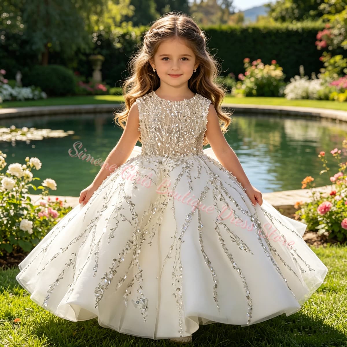 Çiçek Kızı Elbisesi Lüks Boncu - Bridal Sash Ribbon incelemesi ve fiyatı