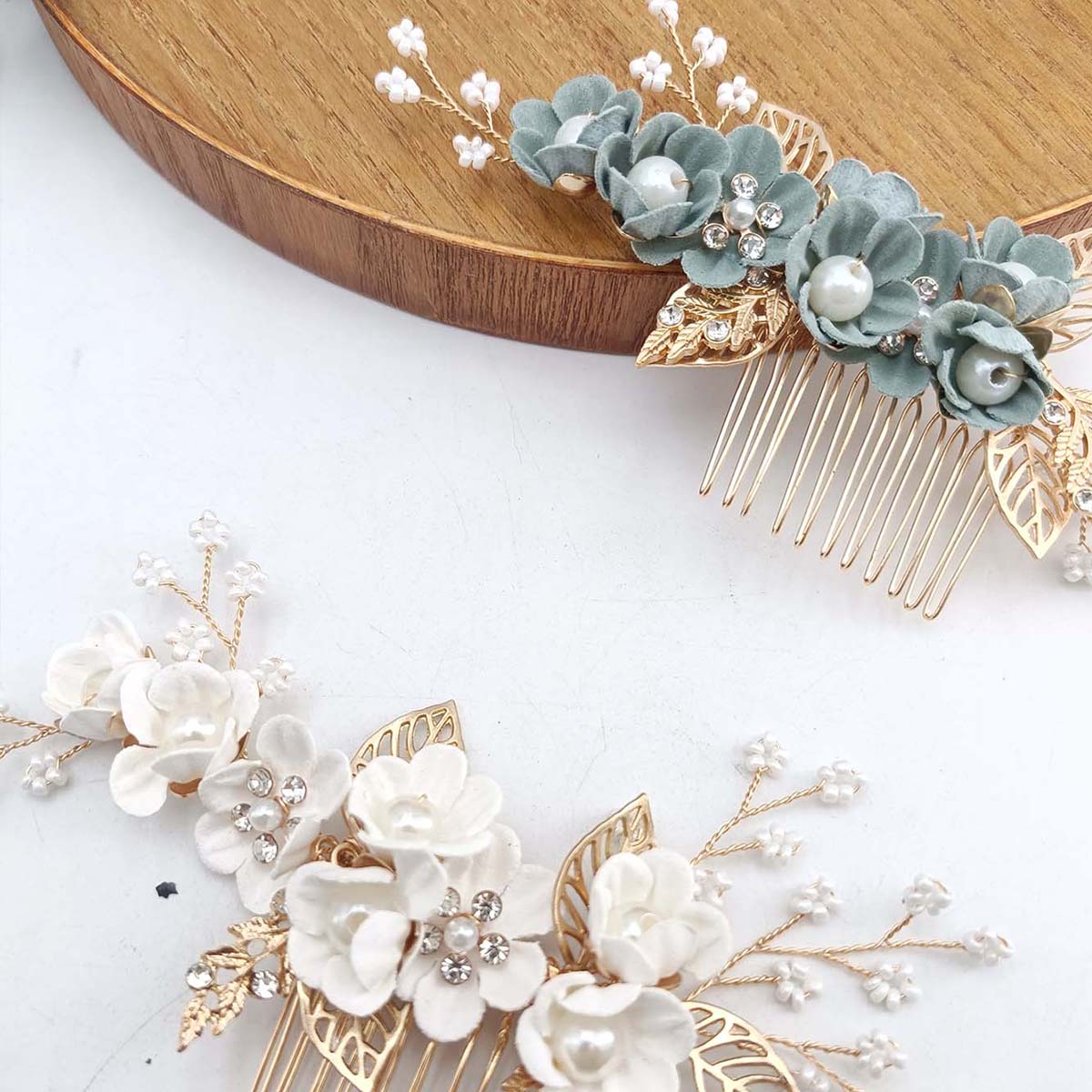 Kristal inci saç tarağı klip P - Wedding Supply Store incelemesi ve fiyatı