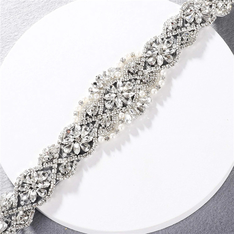 Rhinestones gelin kemeri lüks  - Bridal Sash Ribbon incelemesi ve fiyatı