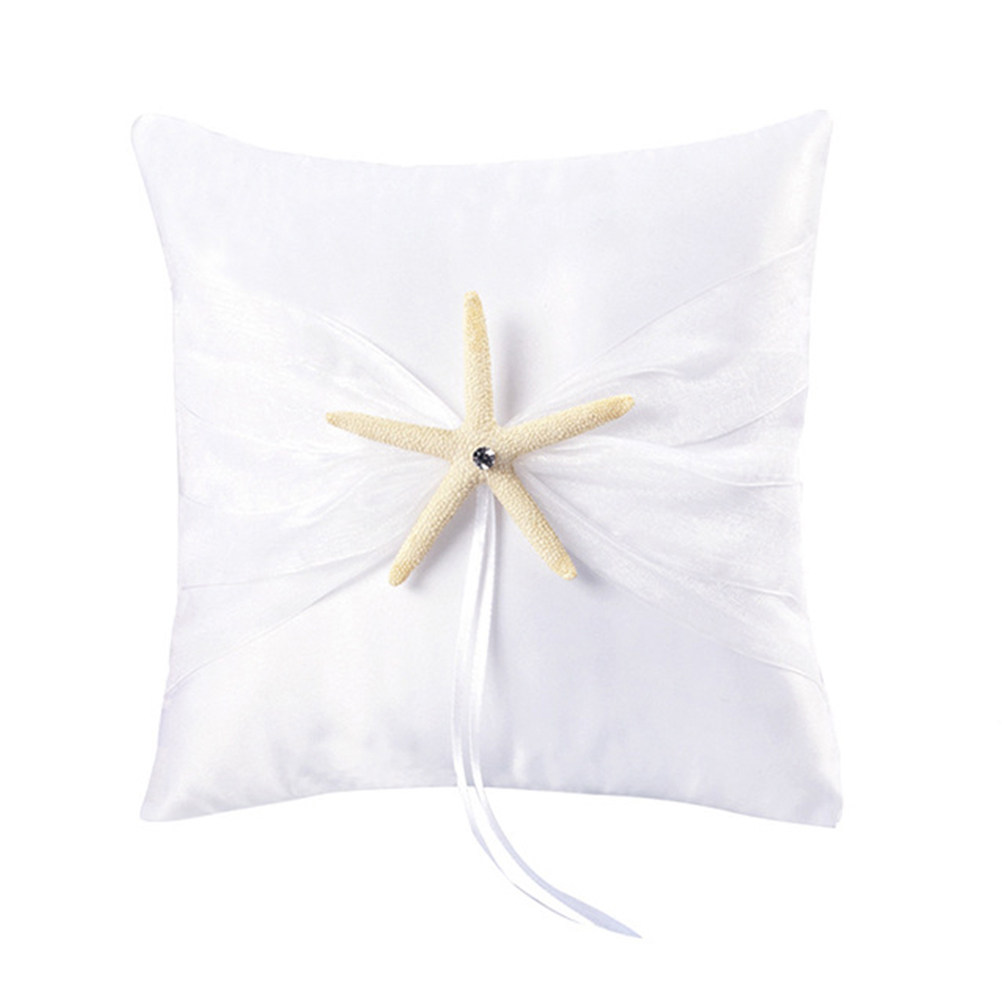 Romantik Deniz Yıldızı Düğün Y - Ring Bearer Pillow incelemesi ve fiyatı