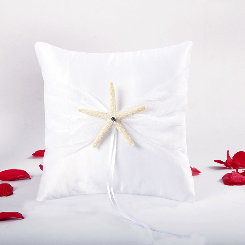 Romantik Deniz Yıldızı Düğün Y - Ring Bearer Pillow incelemesi ve fiyatı